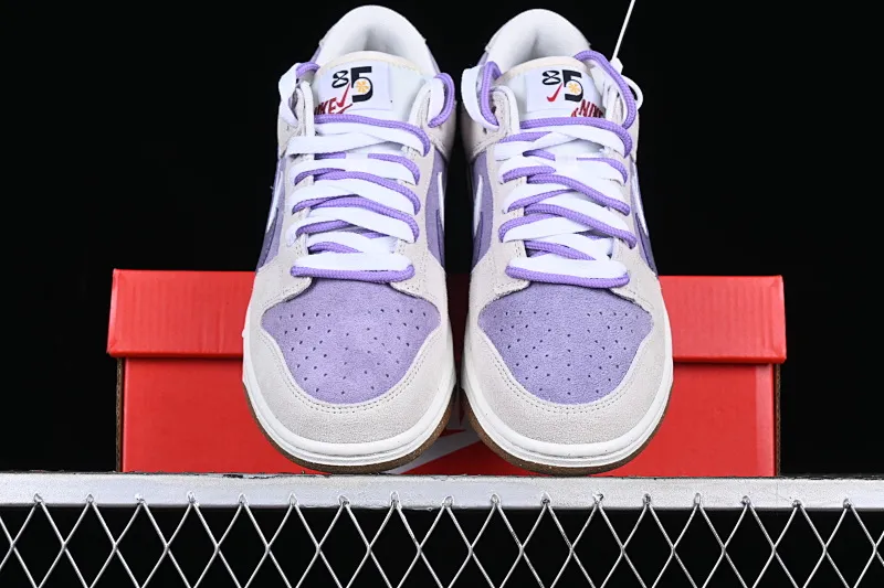 All categories Nk SB Dunk series Nk SB Dunk Low low-top sneakers Nk SB Dunk Low "85" Violet double hook SB low-top sports and leisure sneakers DO9457-140